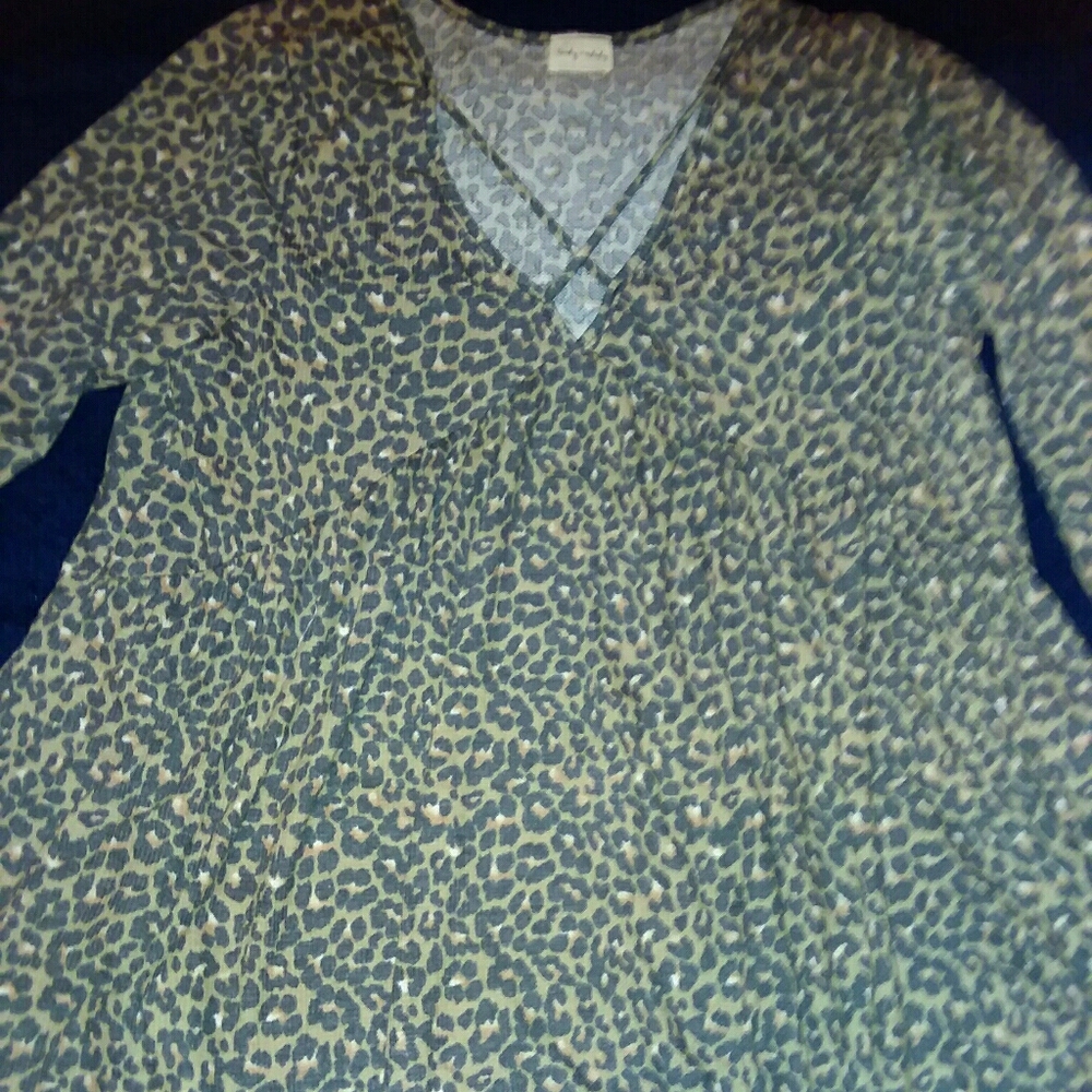 leopard top long sleeve